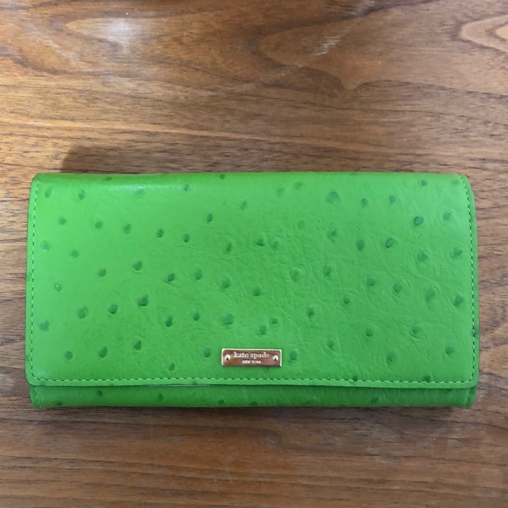 Kate Spade green wallet
